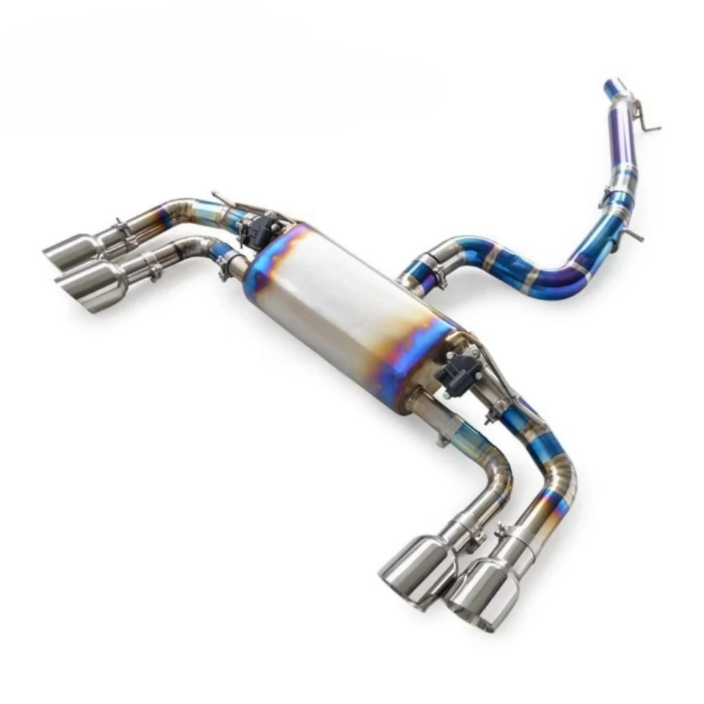 Suitable for  Golf 8R 2.0T 2021-2025 Valve Exhaust Pipe Titanium Alloy Muffler High-performance Exhaust Pipe
