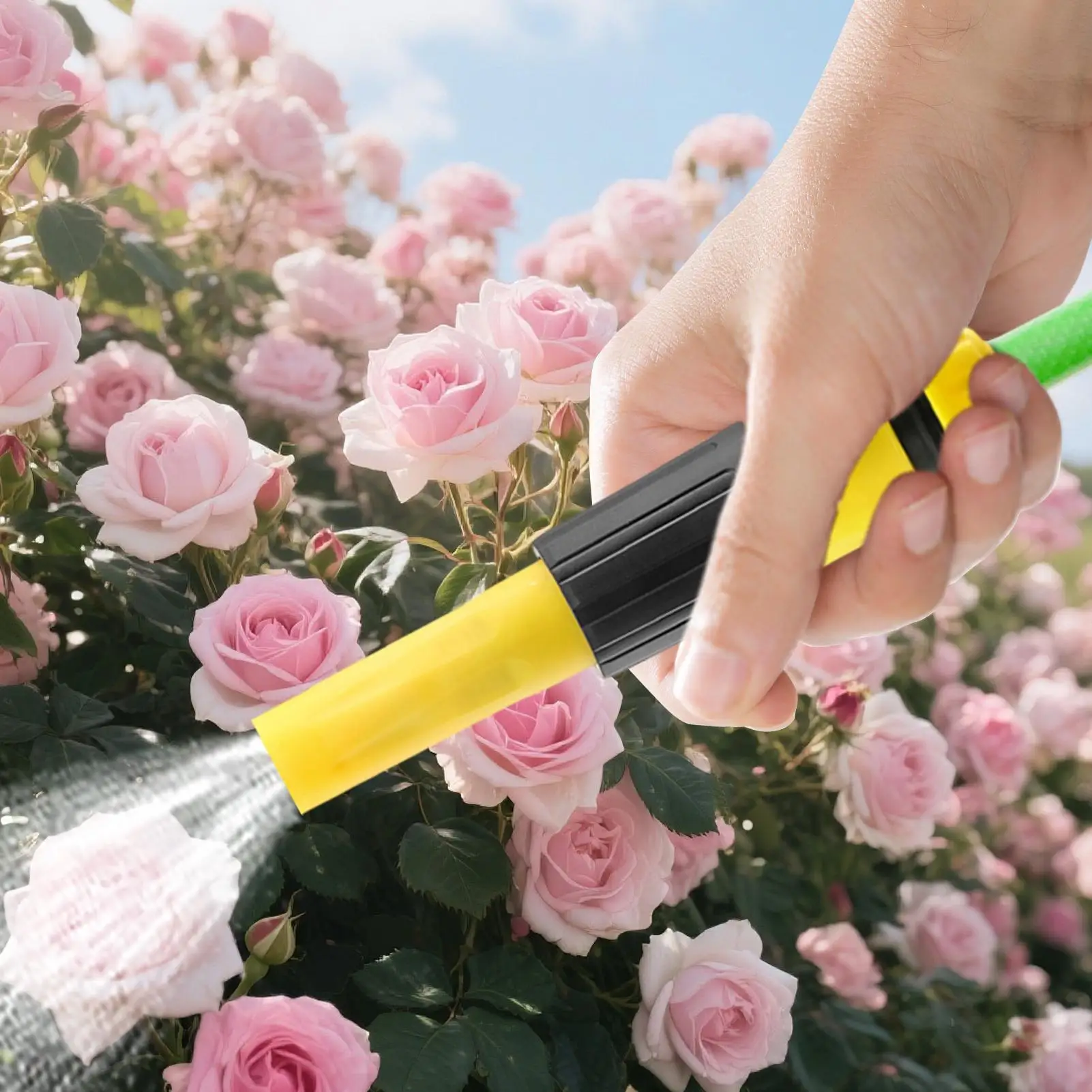Spray Nozzle For Garden Tight Fit Easy Setup Multi-Functional High-Pressure Water Hose Spray Nozzle For Pet Grooming Planting