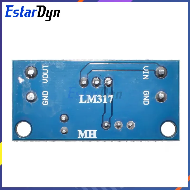 Estardyn LM317 Regulador Linear de Tensão Ajustável Fonte de Alimentação LM317 DC-DC 4.2-40V a 1.2-37V Step Down Buck Converter Board