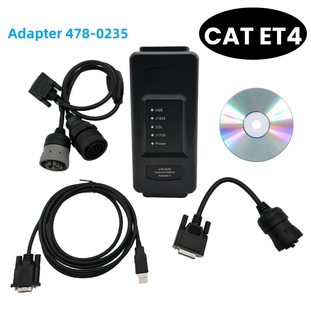 CAT ET4 478-0235 FOR Caterpillar ET4 Communication Adapter Group ET IV CAT Electric System heavy duty truck Diagnostic Tool Kit