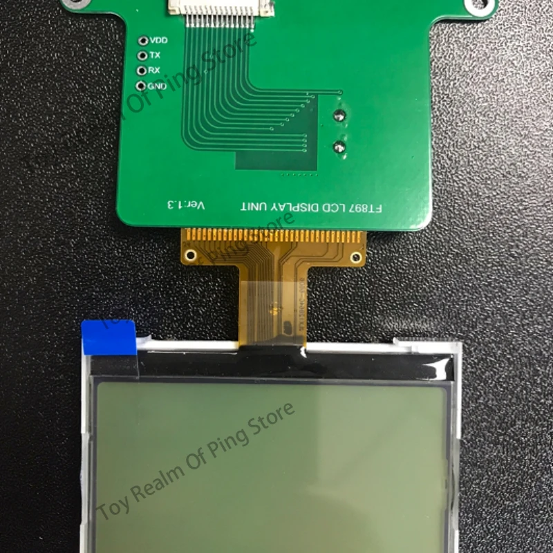 LCD Display YAESU FT-897 Ft-897D  Replacement Part 'Zebra Stripes' issue