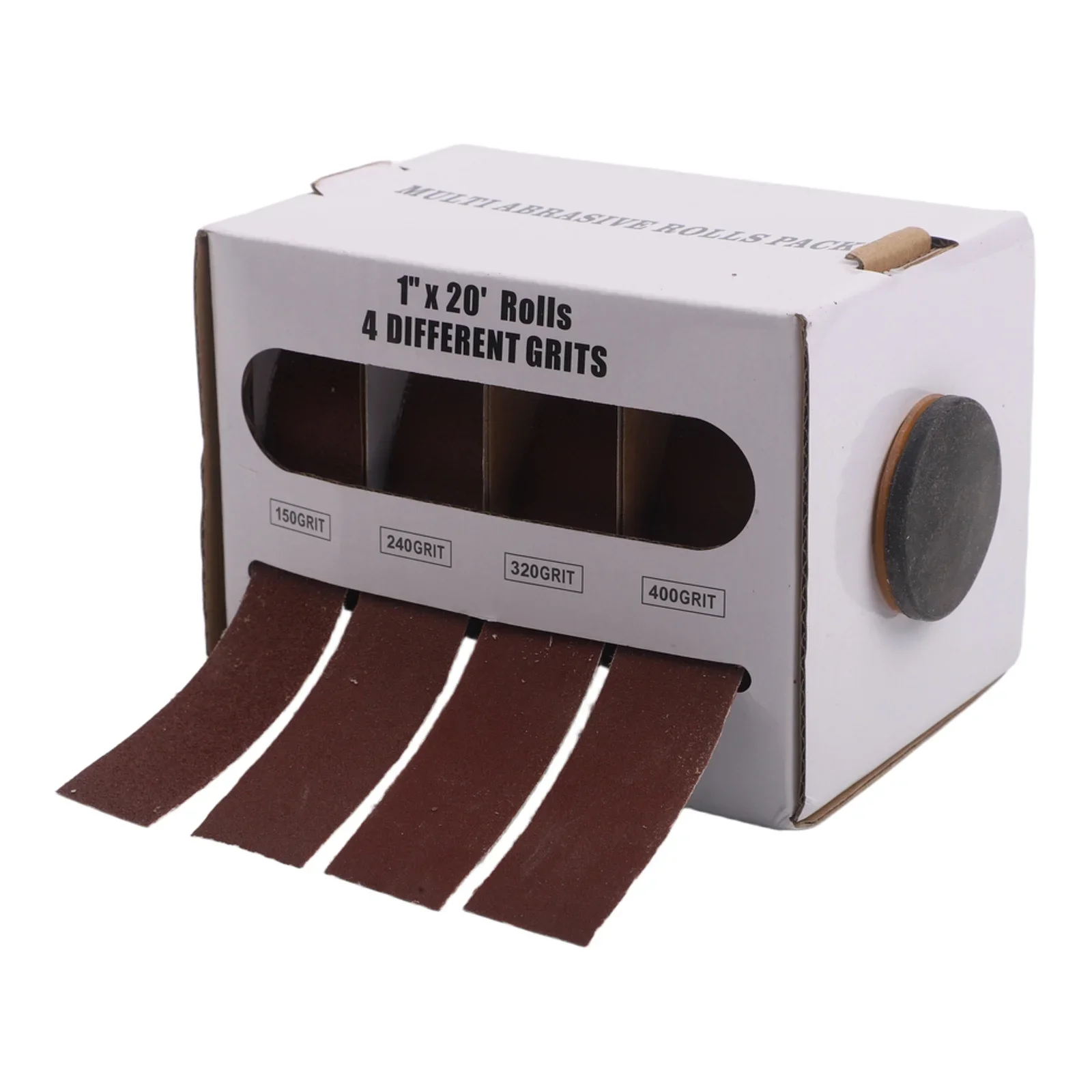 6 Meter Pull Out Sanding Cloth Roll 25mm Width For Fine Grinding Aluminium Copper Hardwood Flexible Nylon Backed Belt