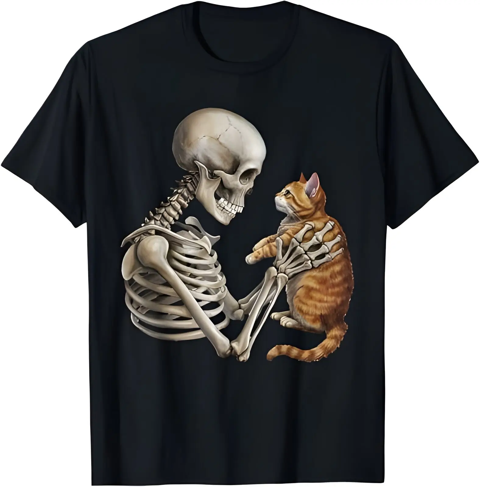 

Halloween Skeleton Cat Skeleton Kitten Cute T-shirt