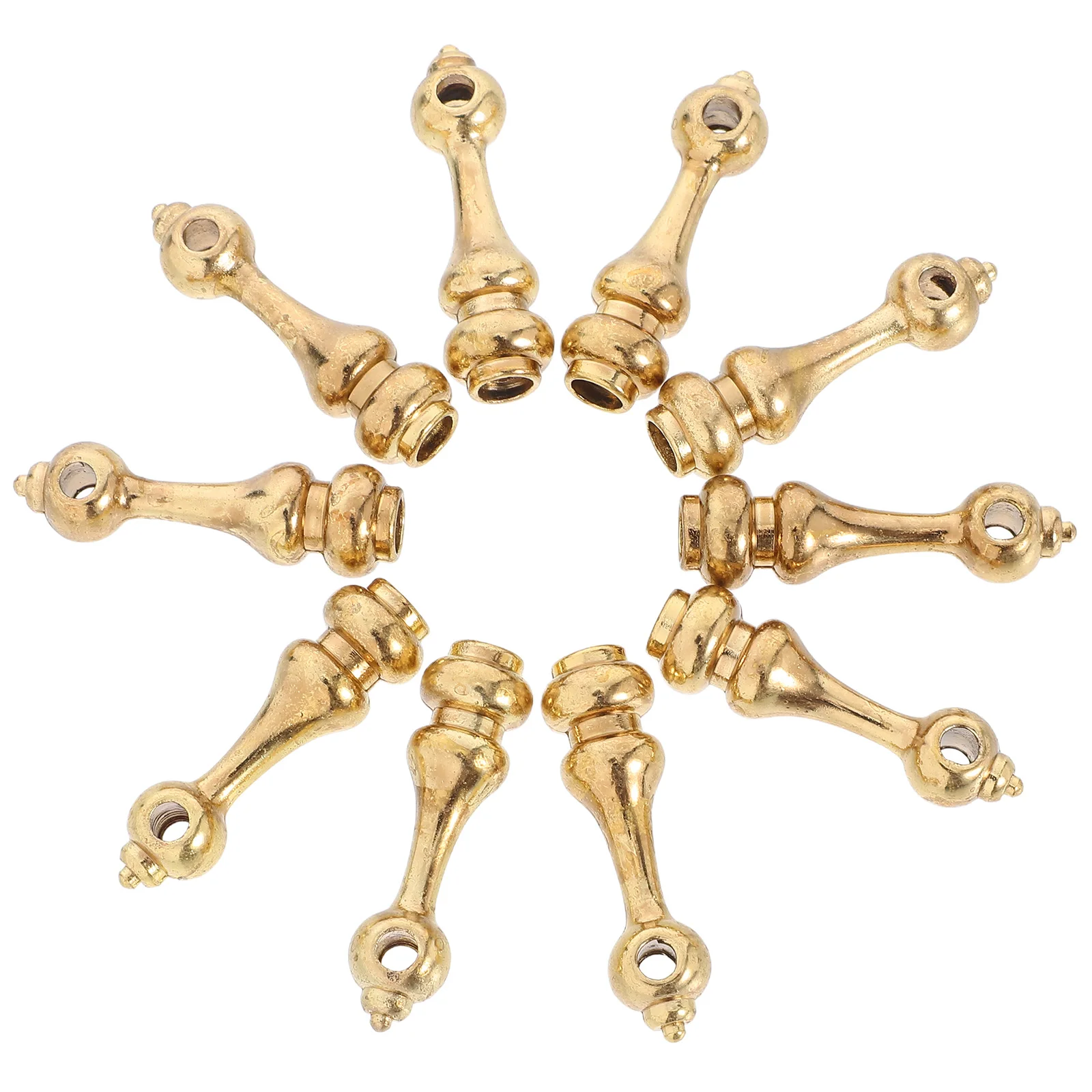 

10pcs Zinc Alloy Railing Post End Caps Multifunctional Glass Cabinet Connectors Decorative Furniture Hardware Replacement Metal