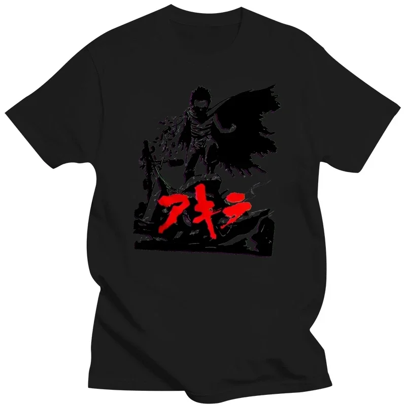 2024 yuvarlak boyun Streetwear adam pamuk artı boyutu kısa kollu Vaporwave Akira Tetsuo Shima Synthwave T-shirt  graphic