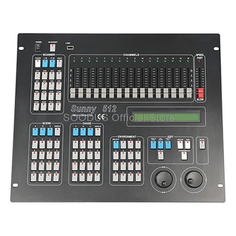 

DJ Console Stage Lights DMX512 Control Lighting Console Touch Command Mobile Controller For Disco Concert Par Moving Head Light