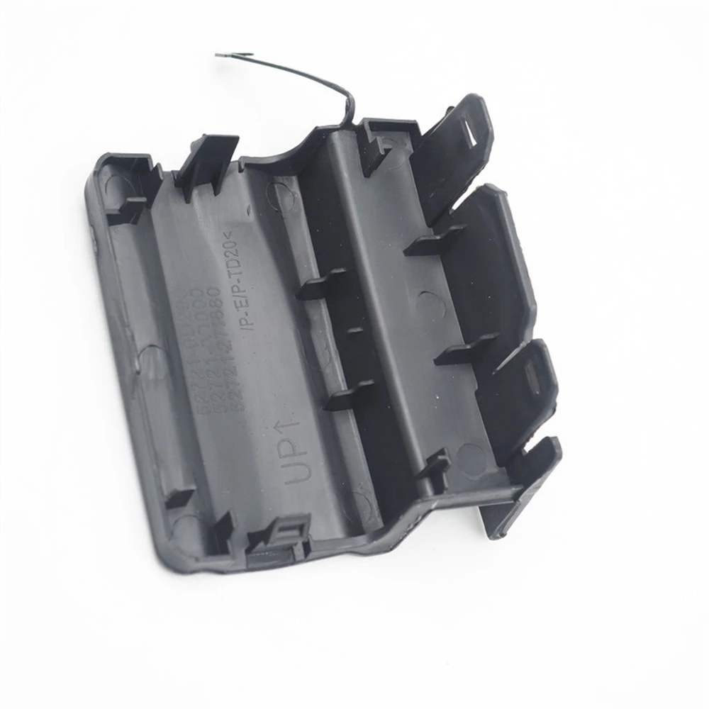 Tapa embellecedora de gancho de remolque de parachoques delantero, tapa de guarnición de remolque, cubierta de remolque para Toyota Yaris Sedan 2018-2020