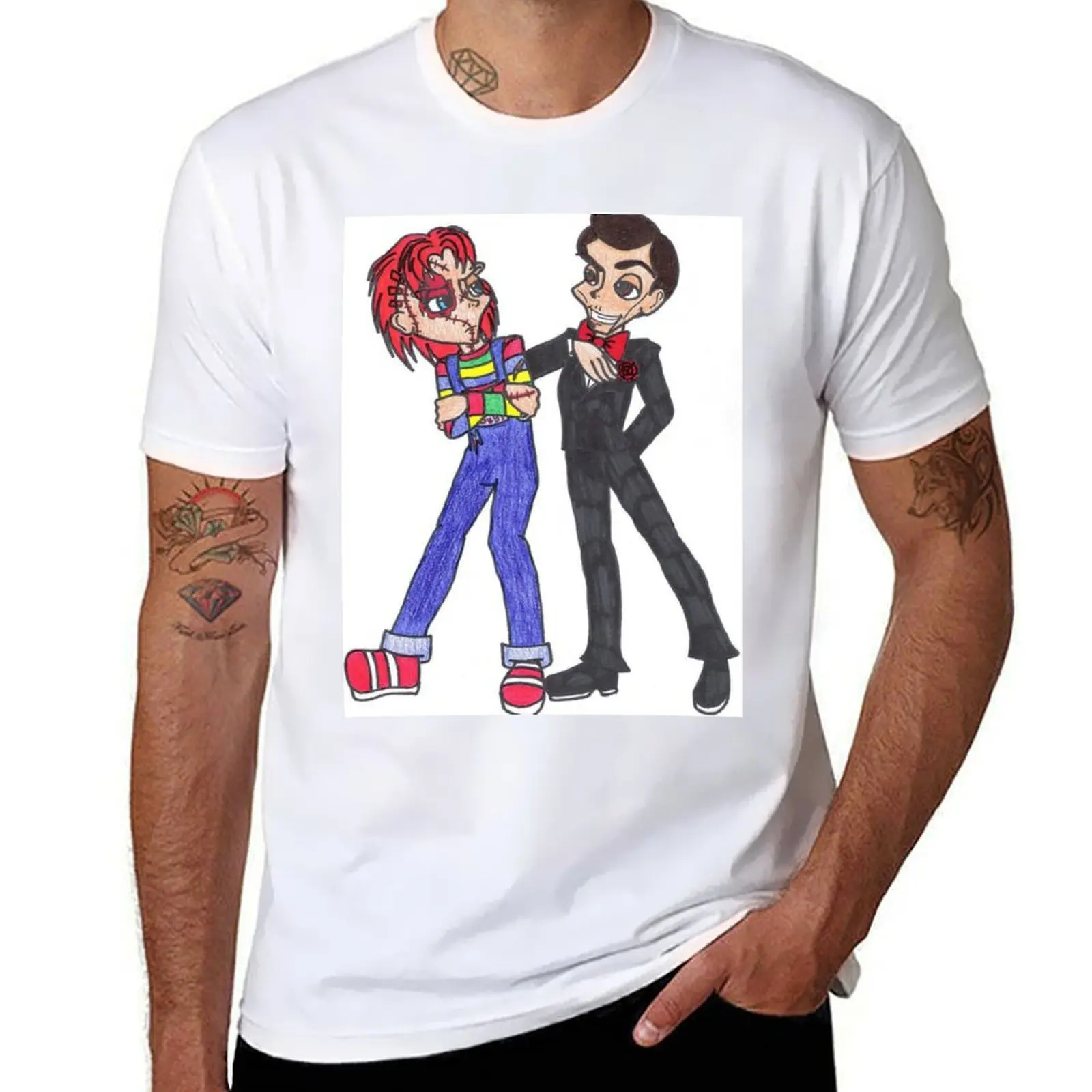 

Chucky and Slappy T-Shirt t shirt man designer g man t shirts for men t shirt for man T-shirt