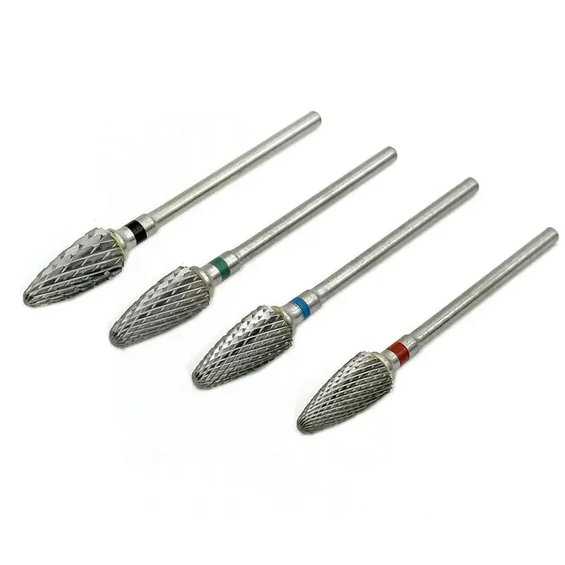 12 Style Choice Tungsten Carbide Nail Drill Bits Dental Tungsten Carbide Burs Nail Cutter Nail File Manicure Carbide