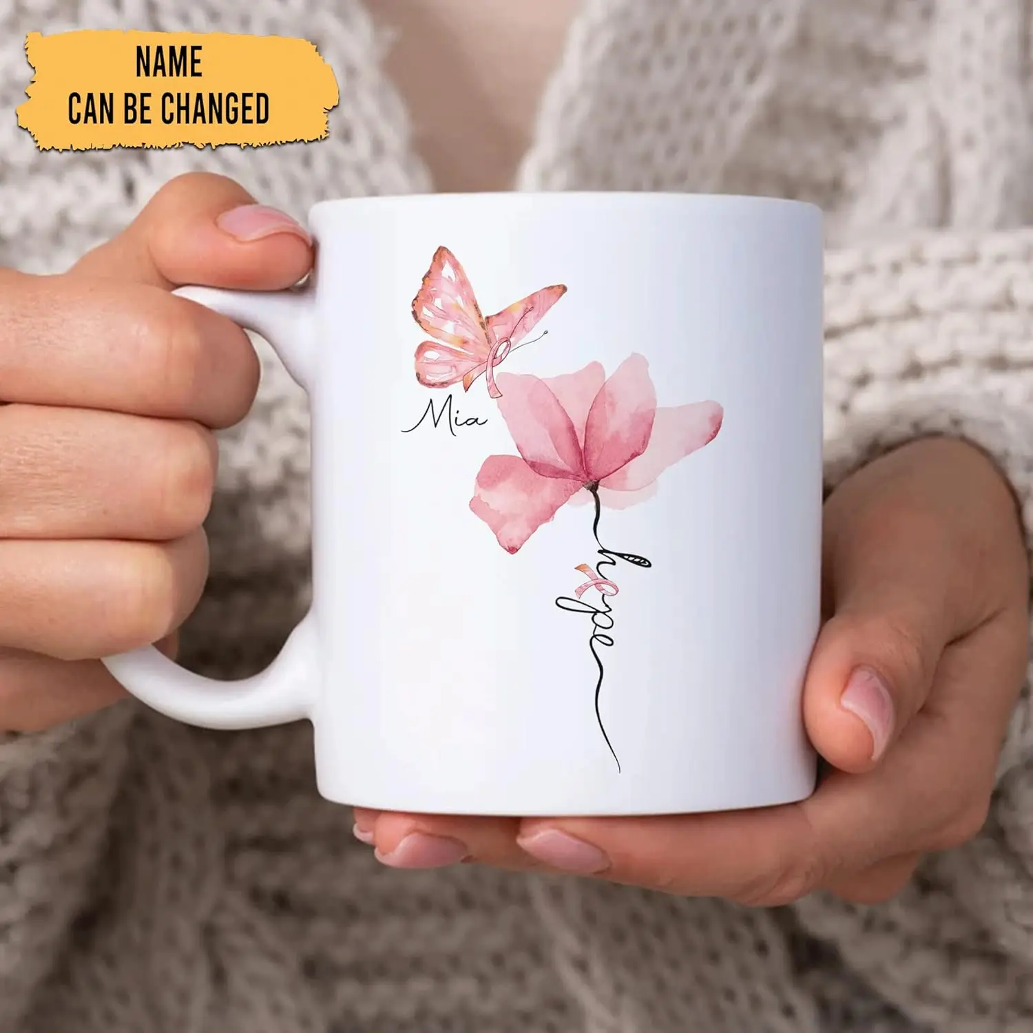 Personalized Fitness Gifts for Gym Workout Lover - Birthday Christmas - 11oz White Ceramic Coffee Tea Mug For Women Girl