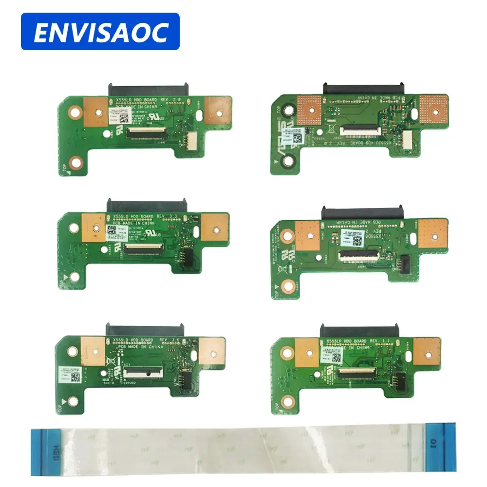 For ASUS X555 X555L X555LD X555LP X555UJ VM590L Y583L W509L W519 F555L A555 X555S Laptop SATA HDD SSD hard drive interface board