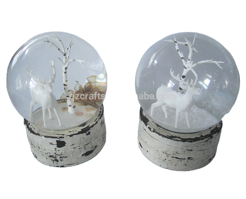 

Christmas Decoration Deer Snow Globe