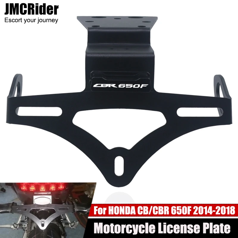 Soporte de matrícula para motocicleta, eliminador de marco de registro para HONDA CB650F, CBR650F, CBR/CB 650F, 2014-2018