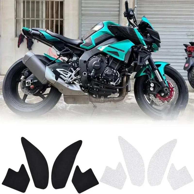 Accesorios de motocicleta para YAMAHA MT10, FZ10, MT 10, FZ, 10 MT-10, pegatinas antideslizantes para tanque, par de rodillas