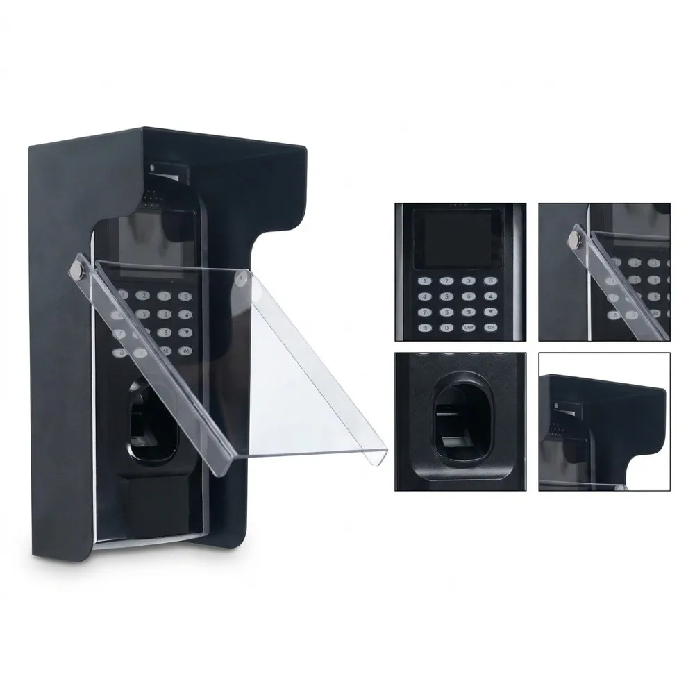 Waterproof Case Rain Protector Outdoor Rainproof Cover  Sun Shell Sun Shade Cover Doorbell For Outdoor Building Entry Devices