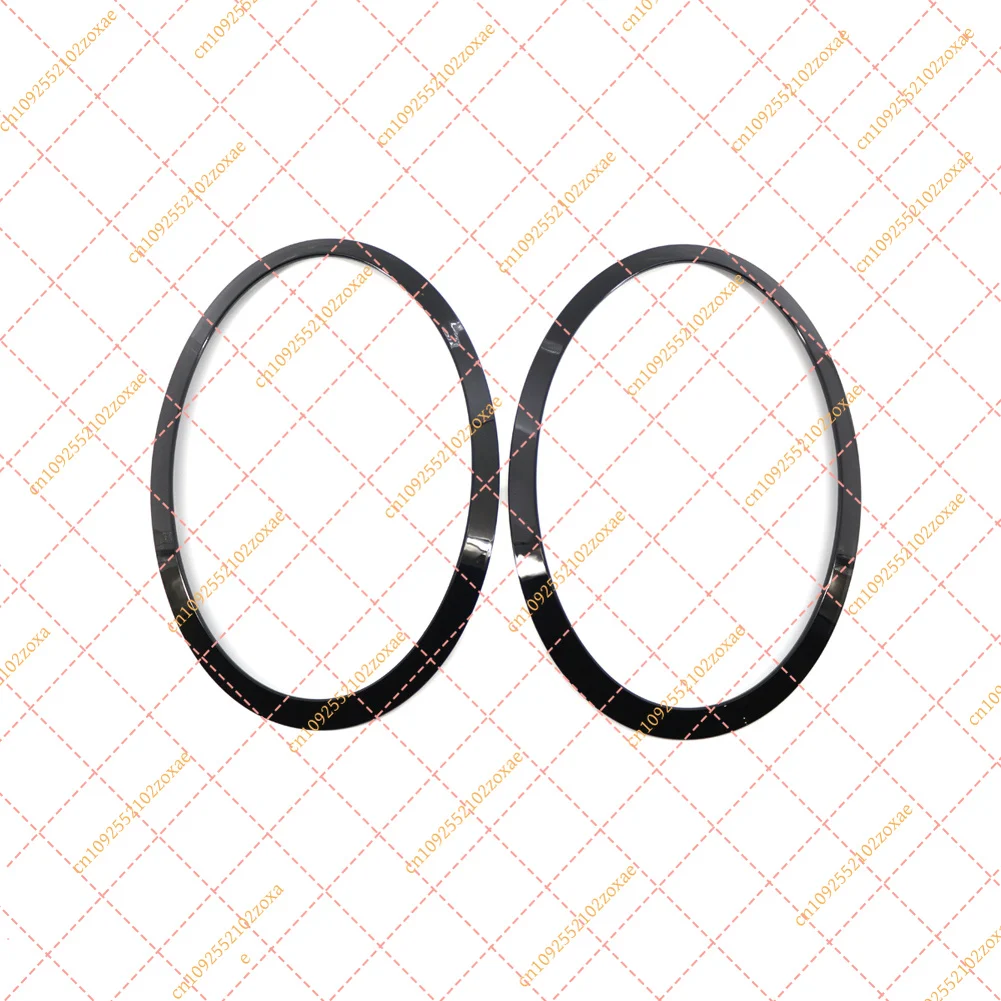 YF 2pcs Headlight Trim Ring For MINI F55 F56 F57 2013-2017 Front Rear Lamp Frame 51712355791 51712355798