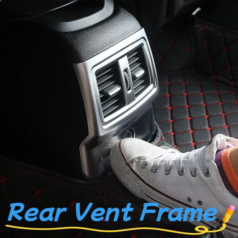 

Car Rear Air Conditioner Air Outlet Frame Decorative Cover For BMW X1 F48 X2 F47 2016-2022 2016-2022 Car Accessories