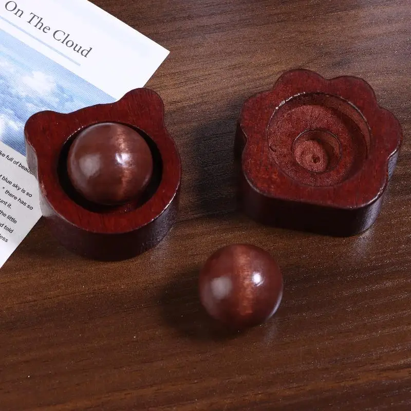 سيارة خشبية الناشرون الضروري النفط-القط باو الدب تصميم العطر الطبيعي تشتت ديكور غرفة نوم الناشر سيارة المنزل العطر #2