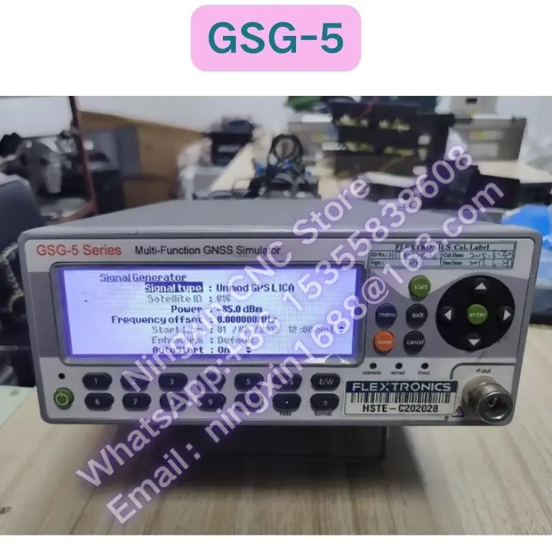 

Second-hand SPECTRACOM GSG-5 Series Multi-Function GNSS Simulator GSG-51 Functional test OK Fast delivery