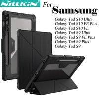 Nillkin For Samsung Galaxy Tab S10 Ultra S10FE+ S9 Ultra S9FE S9 Plua Camera Slider Shockproof  Protective Shell