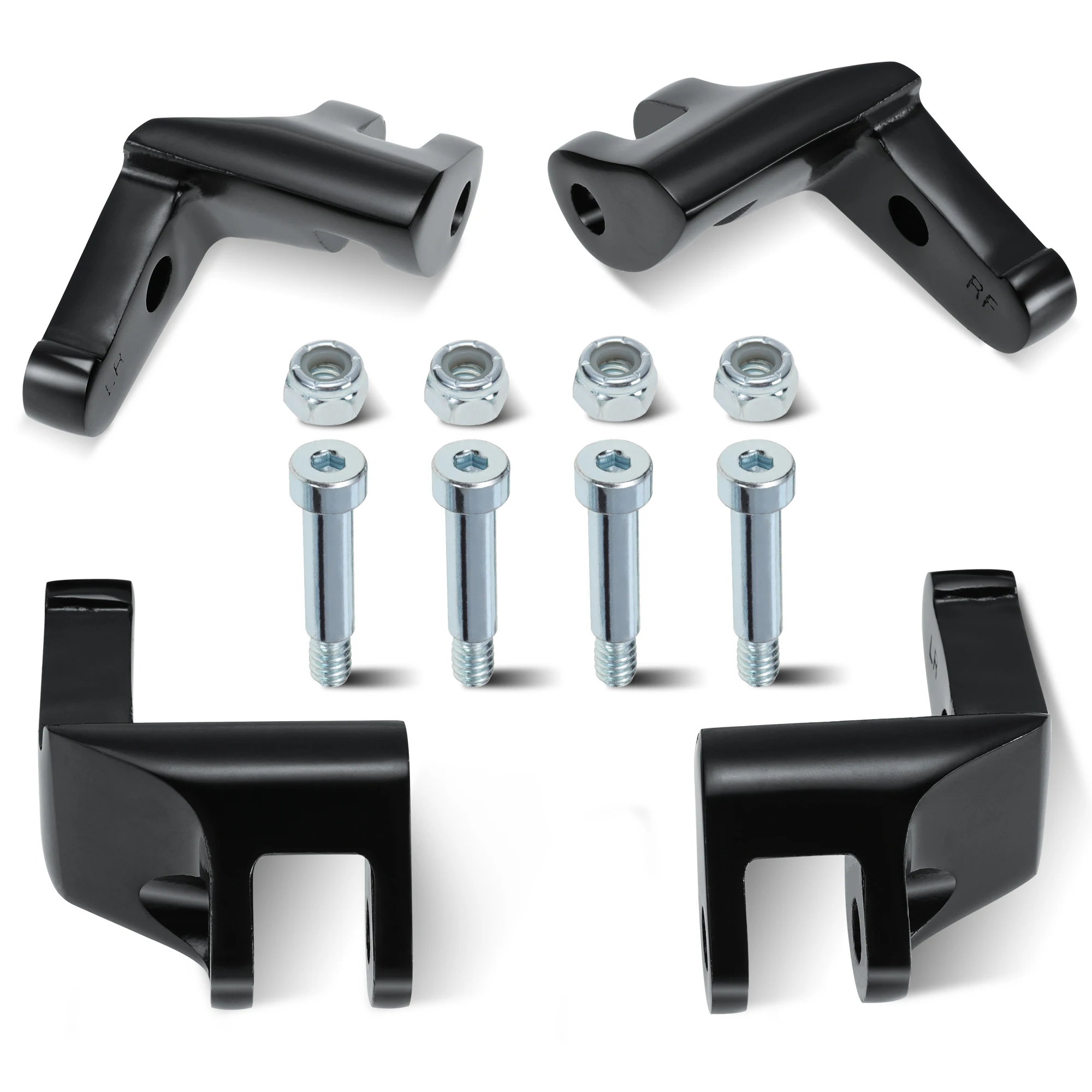 Driver Floorboard Relocation Brackets for  2014-2023 Some Touring Electra Glide Road Glide Freewheeler Models