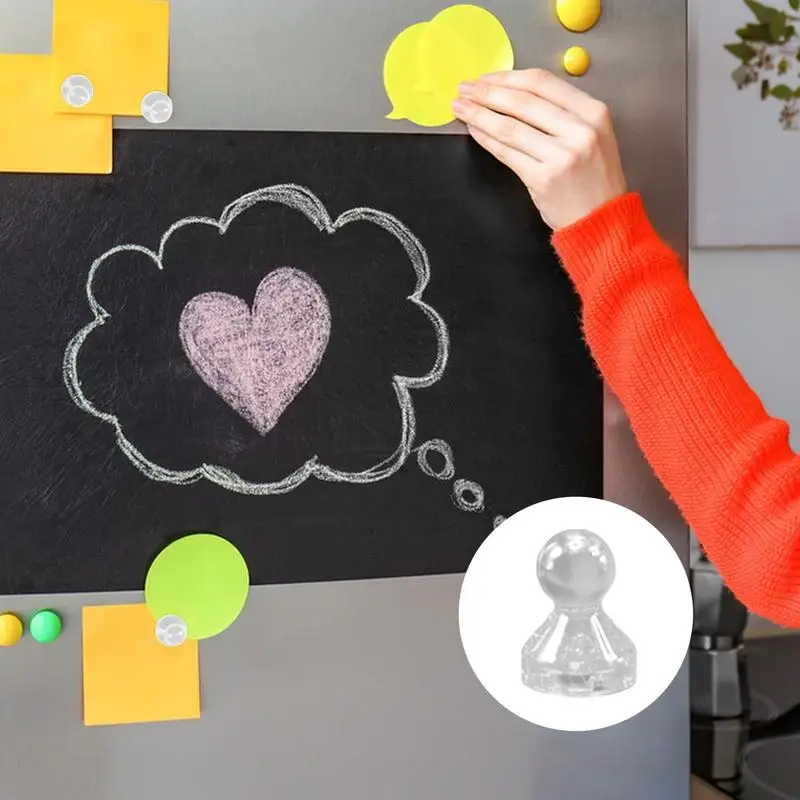 หมุดแม่เหล็กกด10ชิ้นแม่เหล็กขนาดเล็กสำหรับล็อกเกอร์แม่เหล็กติดตู้เย็นแม่เหล็กใช้ตกแต่งห้องเรียน