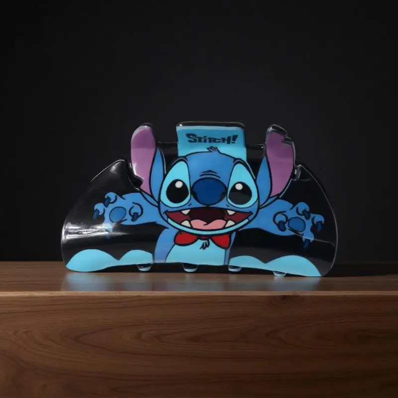 

Stich Acrylic Hairpin Hair Accessories Anime Peripheral Girl Cartoon Exquisite Versatile Hair Clip Holiday Birthday Gifts