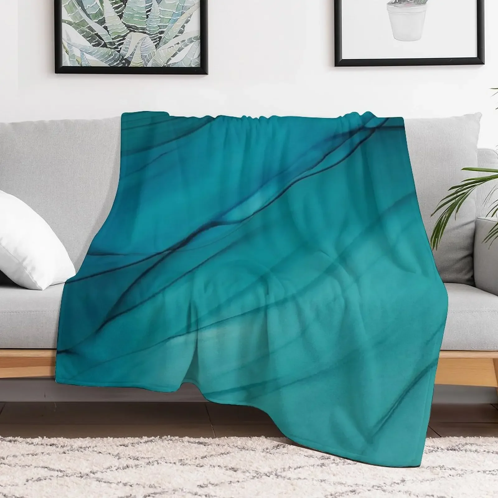 Ripple Relapse Throw Blanket Decorative Throw sofa bed Flannels Decorative Beds Blankets