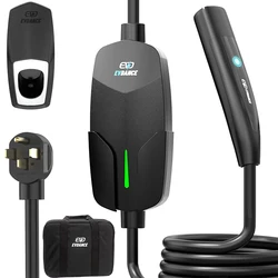 EVDANCE cargador EV para Tesla Model 3 Y S X 32A, cargador de coche con enchufe NEMA 14-50, 7,68 kW, Cable de 25 pies, nivel 2, carga rápida portátil