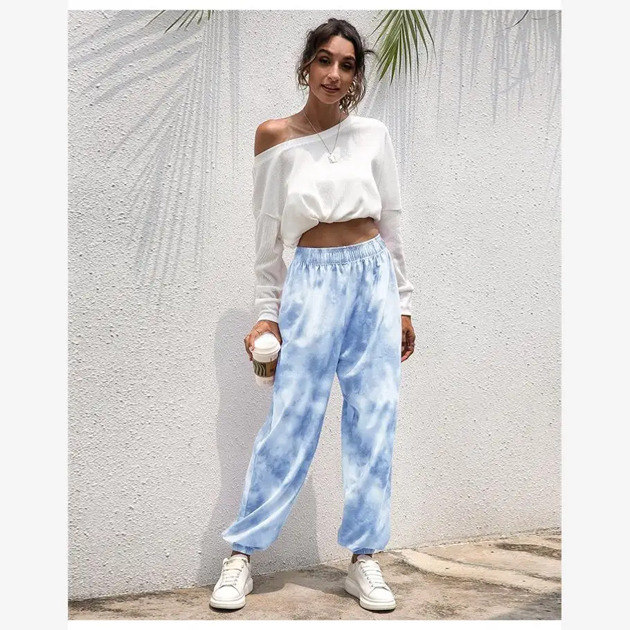 Loose Casual Sweatpants Women's Home Pants Comfortable Loose Trousers Lantern Pants l Waist Long Pants Autumn Season