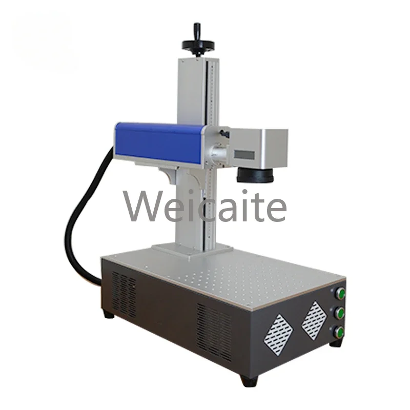 20W 30W Mini Portable Desktop Metal Plastic Jewelry Color MOPA Code Logo Fiber Laser Stainless Steel Marking Machine 2025 Model