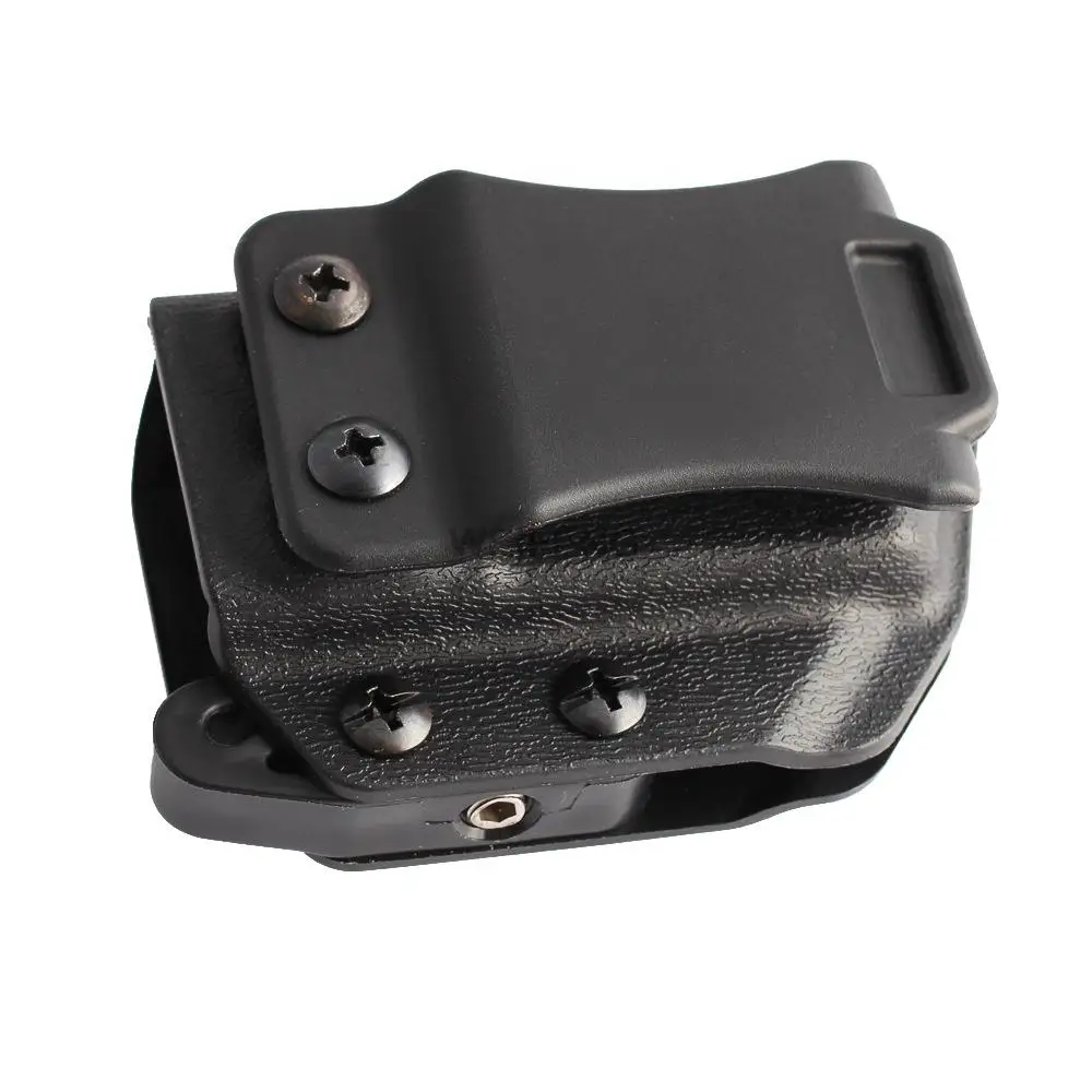 Tactical IWB/OWB 9mm/.40 Double Stack Magazine Pouch for Glock CZ S&W H&K SIG P365 Pistol MAg Magazine Case Hunting Gear view 3