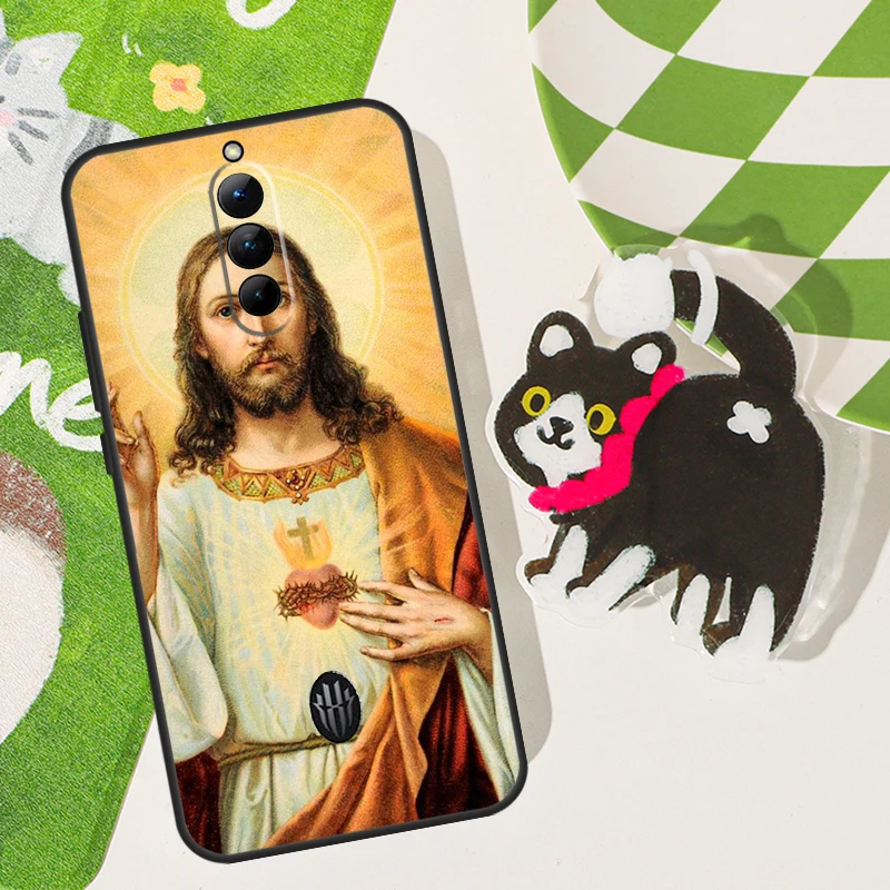 Divine Mercy Jesus Phone Case For ZTE Nubia Red Magic 7 Pro 6 Pro 5G 5S 6R 6S 7S Red Magic 8 Pro Back Cover