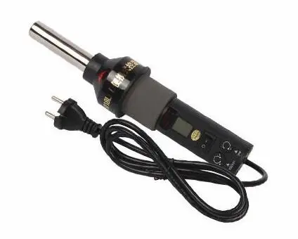 220V LCD Adjustable Electronic Heat Hot Air Gun Desoldering Soldering Station IC SMD BGA Rework 4 Nozzle 8018LCD