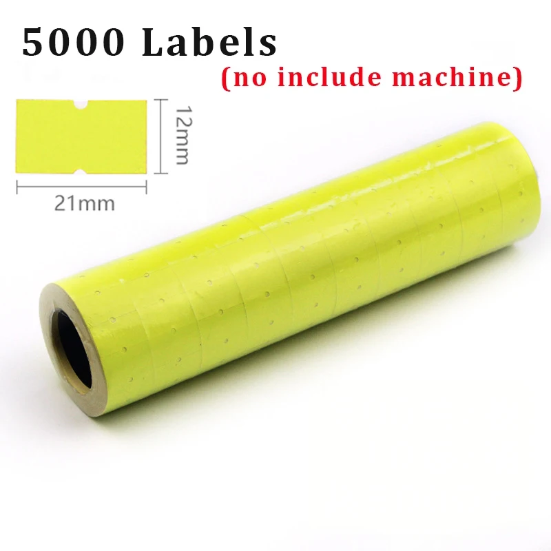 MX-5500 MX5500 8-cijferig draagbaar prijskaartjepistool met 1 inktcoderingsmachine voor winkels Supermarkt $ € £ ₽ Kg - afbeelding 1