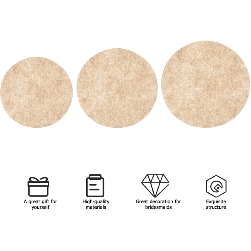 

300 одноразовых фильтр-бумаг для кофе из натуральной древесной массы, без флуоресцентных агентов, капельный фильтр