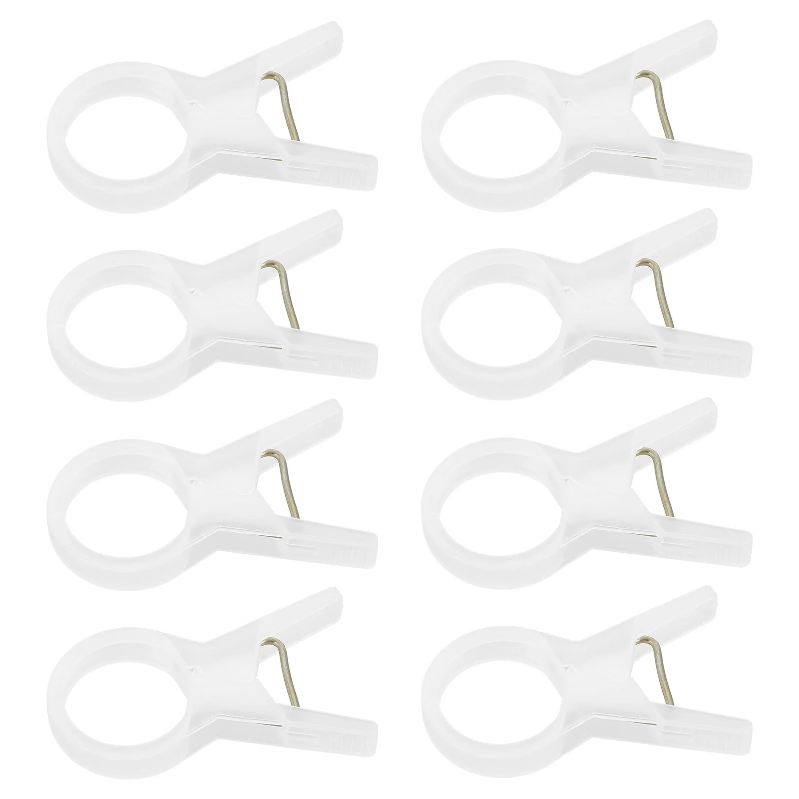 100 Pcs Agricultural Greenhouse Clip Tomato Orchid Clamp Flower Vine Plastic Garden Plant Clips Support Plants