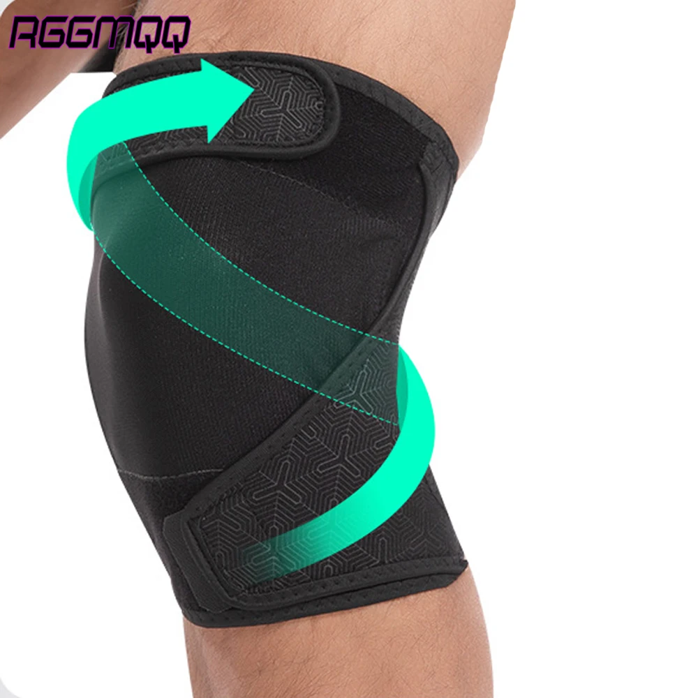 1PCS Knee Brace for Meniscus Tear,Compression Knee Support with Side Stabilizers - Adjustable Knee Wrap for Arthritis Men Women