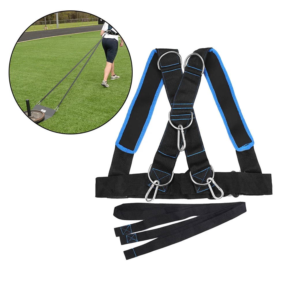 

1Pcs Resistance Training Harness Sled Workout Fitness Strap Padded Shoulder Support Easy Attach for Strength Speed Endurance