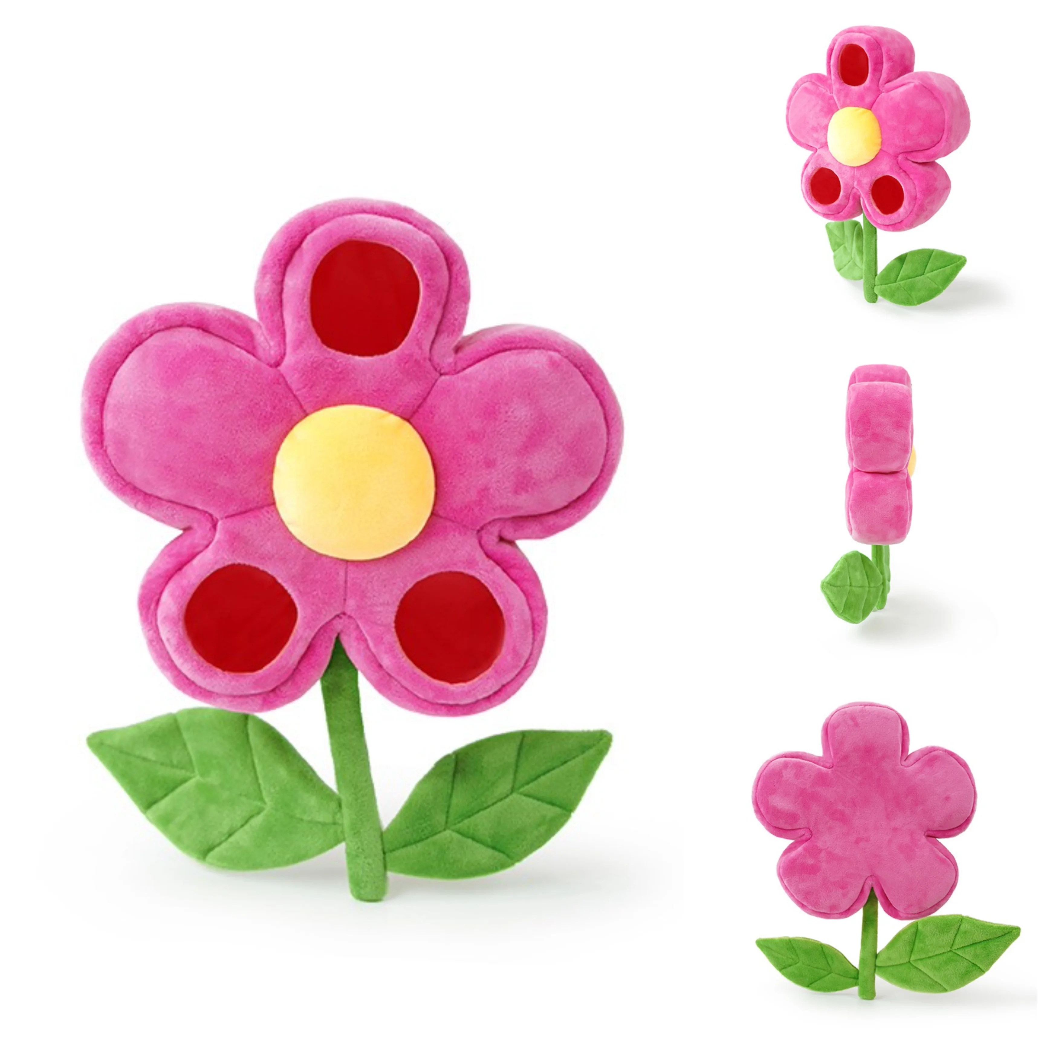 Cartoon Flower House Insect Puppet Plush Toys Baby Early Education Doll Storytelling Family Interaction Game