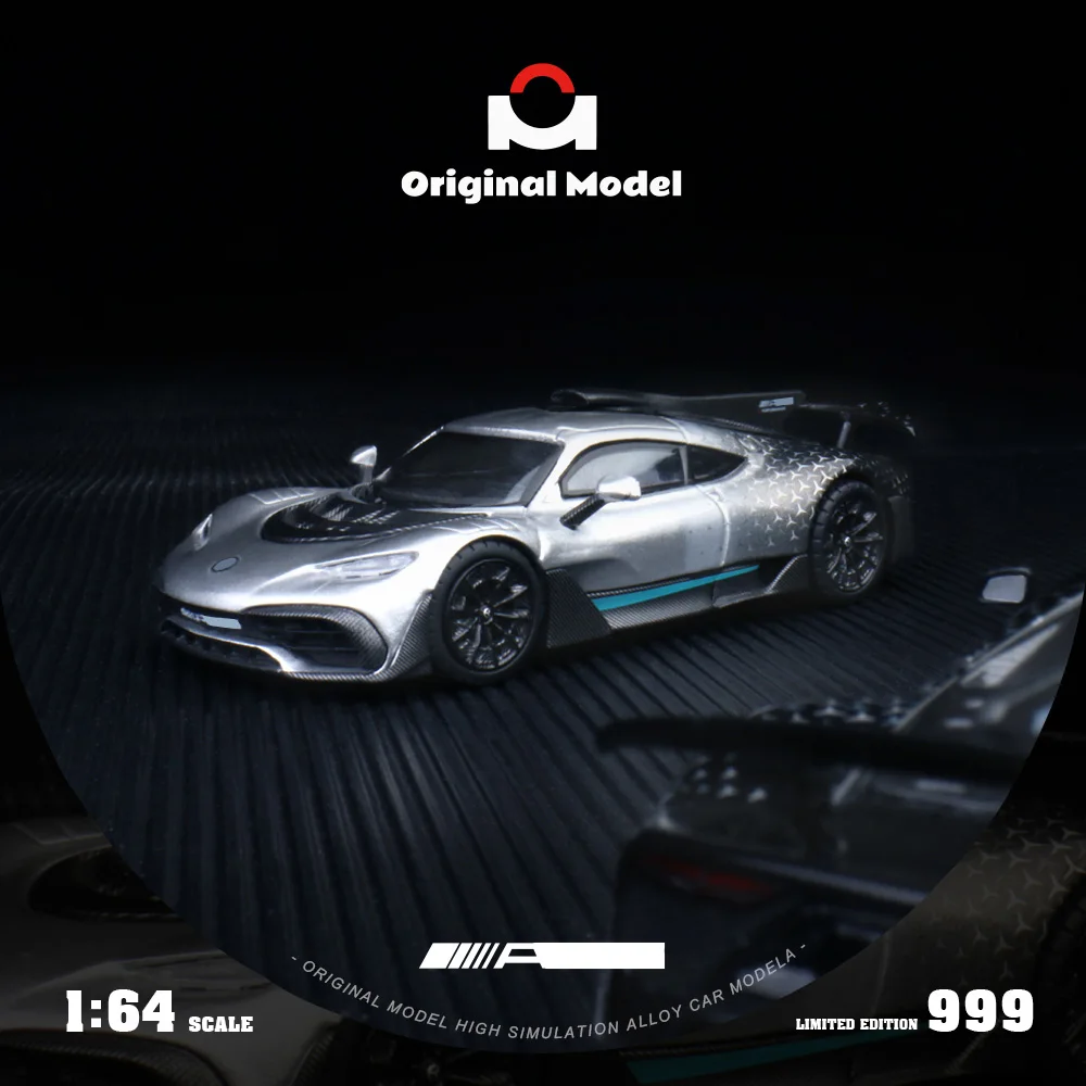 

*Pre-order*OM 1/64 Starlight Silver Small-Scale Simulation Alloy Car Model for Collection&Display&Gift