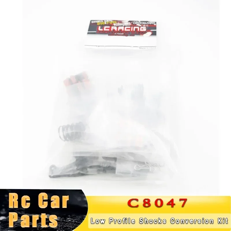 LC Racing PTG-2 PTG-2R 1/10 RC modelo de coche accesorios originales Kit de conversión de amortiguadores de perfil bajo C8047