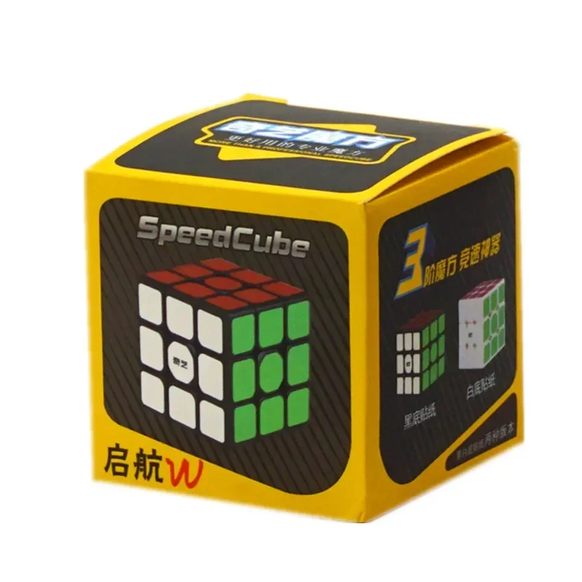 [MeowCube] QiYi Qihang W 3x3 Cube magique Puzzle de vitesse professionnel compétition professionnelle éducative jouet pour enfants adultes cerveau