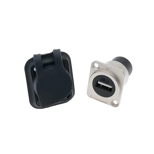 Imagen 2 del producto Tipo de panel de módulo USB 3.0 tipo D, puerto único, puerto doble, enchufe Fixo HDMI hembra, enchufe directo a través de 2,0