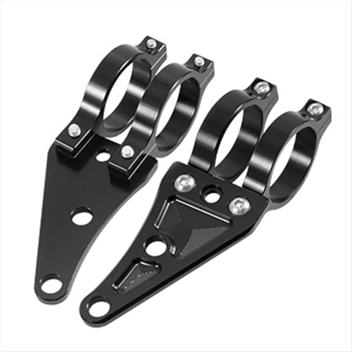 Compatible 39-41MM Motorcycles Fork Tubes Headlight Mount Bracket Clamp Headlamp Holder for Suzuki Honda Yamaha Harley Triumph