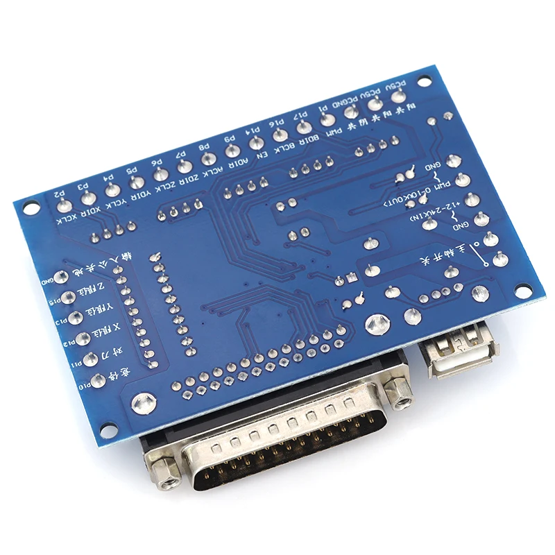 Javino MACH3 CNC Controller Board 5 Axis Stepper Motor Driver Optocoupler Isolation With USB Cable