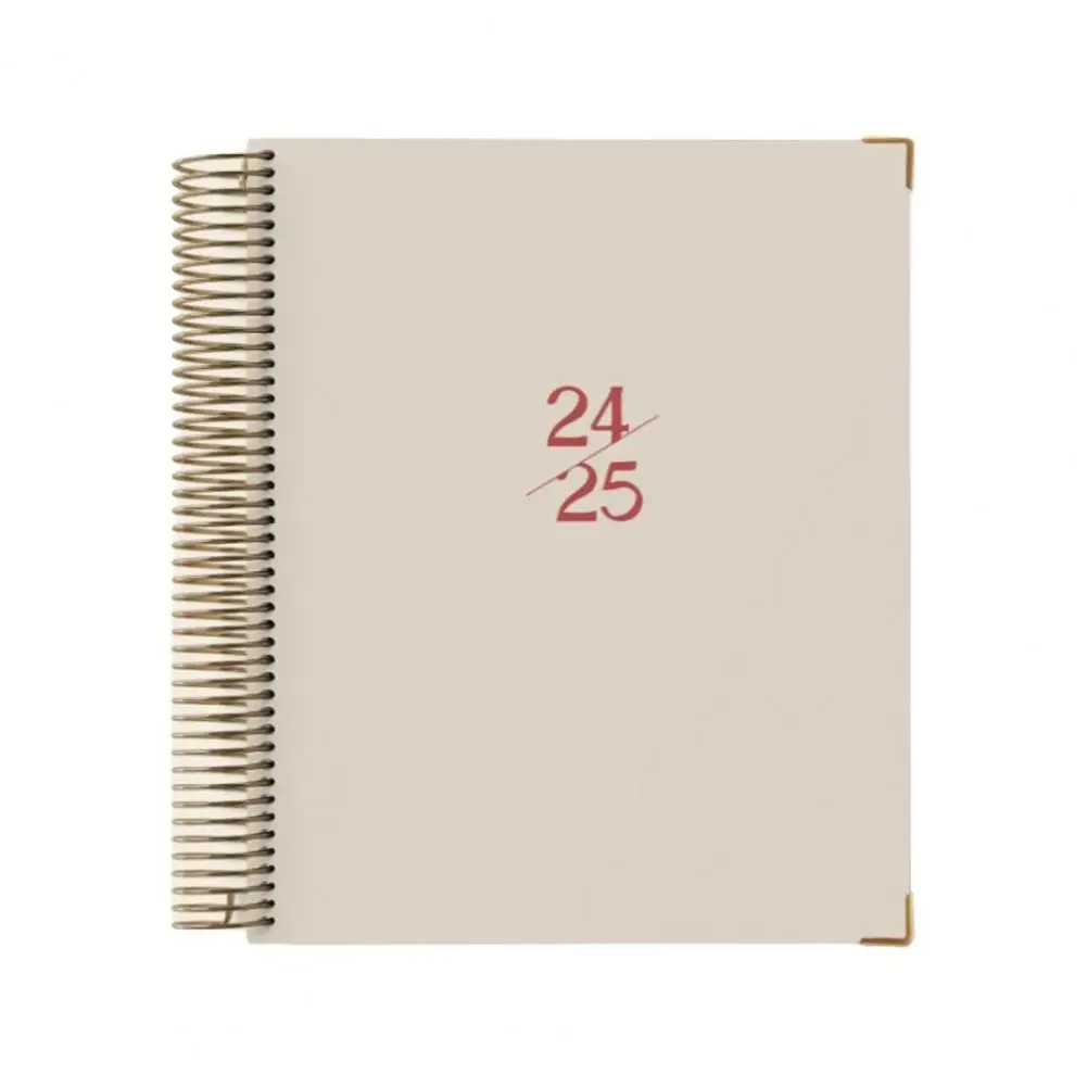 Planner with Premium Paper Durable Binding Notebook 2024-2025 Planner Notebook Academic Calendar Appointment for Productivity