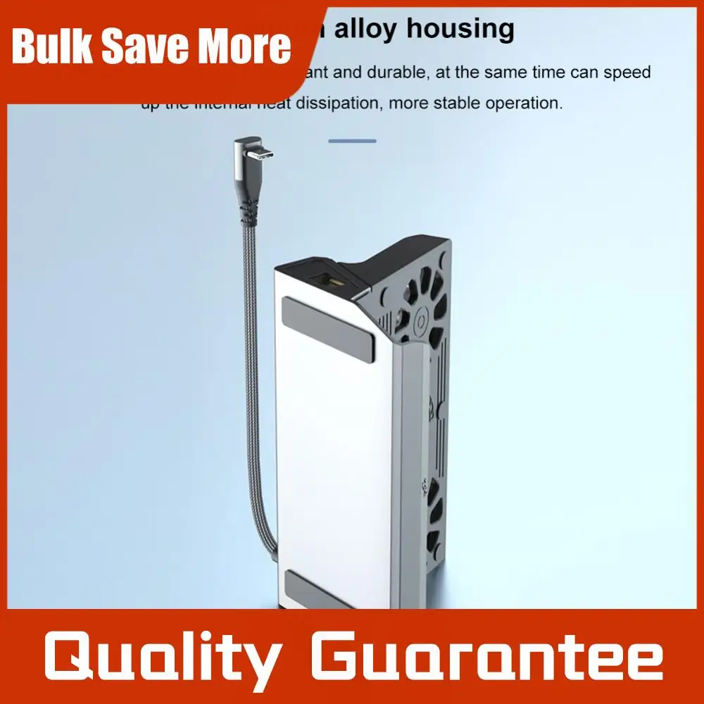 

Dock Console Hub 4K 60Hz USB C Docking Station Gigabit Ethernet 1000Mbps USB Hub Type C USB 3.0 2.0 PD 100W RJ45 for Steam Deck