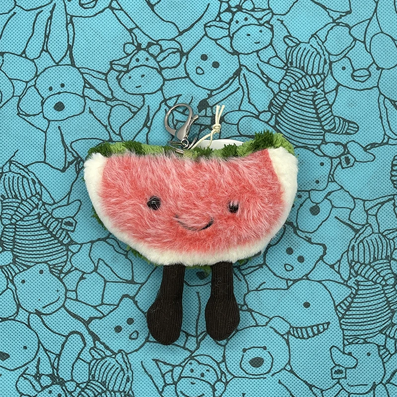 @Marshmallow-Anhänger, Kirsch-Plüsch-Schlüsselanhänger, Croissant-Plüsch-Schlüsselanhänger, Plüschtier der Erdnuss-Serie, Rucksack-Anhänger, Halloween-Geschenk – Detail 2