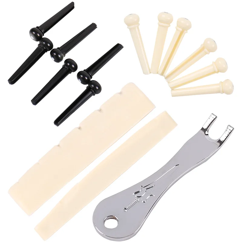 Guitar Nailer Fixed String Nails, Fixed String Taper String Pillow Set Musical Instrument Accessories